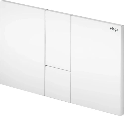 PLAQUE DE COMMANDE VIEGA VISIGN FOR STYLE24 blanc alpine synthetique