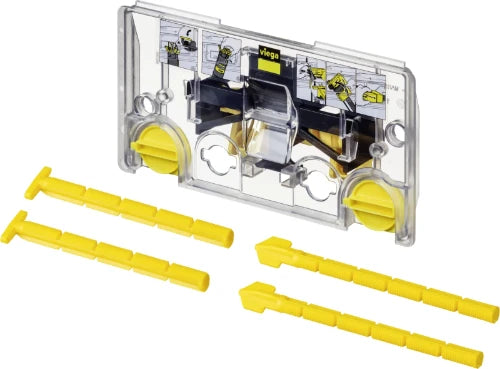 PLAQUE DE PROTECTION VIEGA gris jaune ral 7034 synthetique