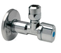 Arco A-80 robinet d'arret équerre à bille avec clapet anti-retour MF 1/2 x 10 mm - chromé - Belgaqua