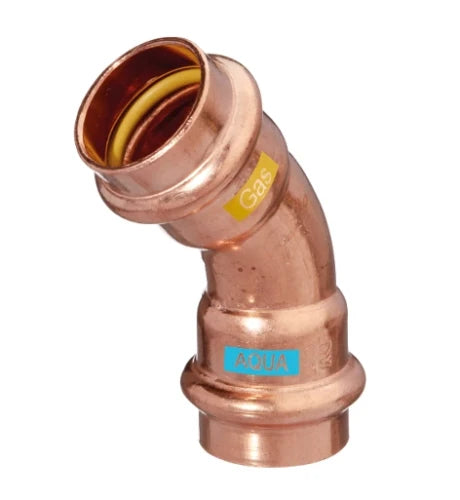 ProOne Combiline Aquagas coude 45° FF 42 x 42 mm (profil V)