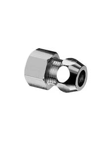 RACCORD DROIT SCHELL 1/2 F X 12 MM chromé