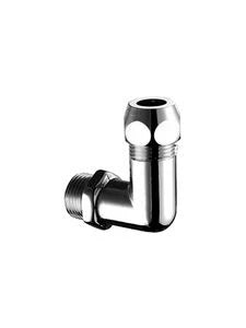 Schell raccord droit équerre MF 10 x 1/2 M - chromé