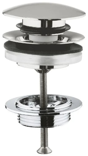 Grohe Essence lavabo vidage supersteel Push up