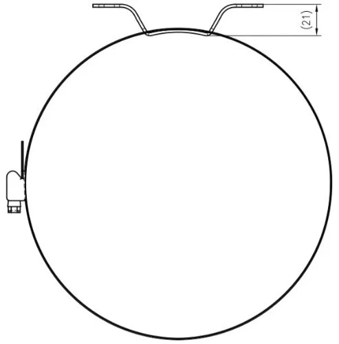 Reflex console pour vase d'expansion (pour vase d'expansion de 8 jusqu'à 25l)