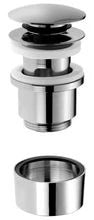Fonte pièce intermédiaire pour crépine lavabo 5/4 - chromé