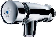 Delabie Tempostop robinet lavabo 1/2 M montage mural,temporisé,bec fixe,avec mousseur