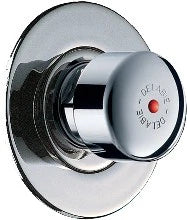 ROBINET TUB DE DOUCHE DELABIE TEMPOSTOP 3/4 M X 3/4 M a encastrer a/rosace (diam.70 mm) dans panneau