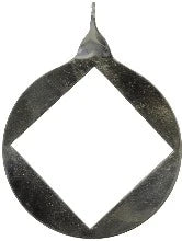 DBJ porte-chaînette plaque pour montage en dessous