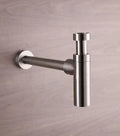 SIPHON BOUTEILLE VOLA 5/4 X 50MM inox brossé design muurbuis 300mm