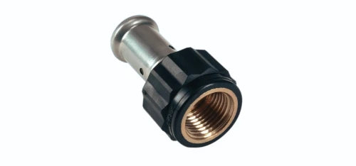 Henco PK-serie PVDF à sertir raccord de transition FF 63 x 2 F