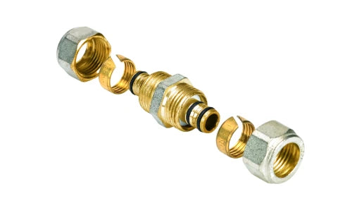 Henco S-serie laiton manchon FF 26 x 26 mm