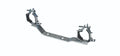 Henco collier de fixation double pour collecteurs 3/4 - 4/4 - prix par pièce