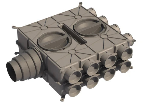 UBBINK AE DBOX800 16 Aansl.