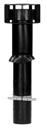 Ubbink Multivent passage toiture ventilation (longueur 750mm) 131 mm - RAL 7016 gris anthracite