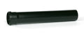 Ubbink Rolux PP rallonge arrivée d'air (longueur 1000mm) 80 mm - noir
