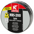 ADHESIF GRIFFON HBS-200 caoutchouc role 7,5cm x 5m noir