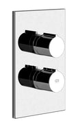 Gessi Emporio mitigeur murale chromé thermostatique- excl corps d'encastrement