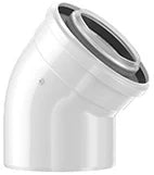 Bosch FC-CE60-45 coude concentrique Ø 60/100, 45°
