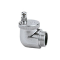Caleffi 504 Aercal purgeur automatique équerre 1/2 - chromé