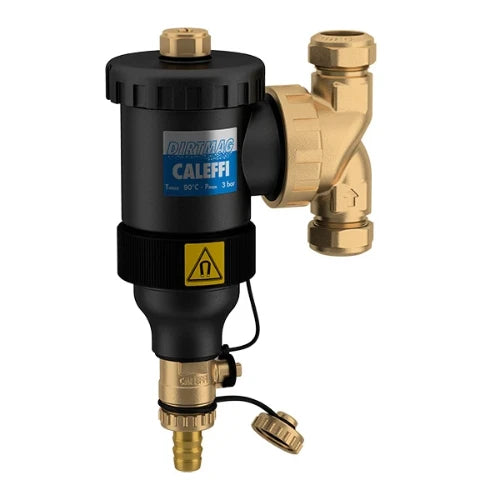 Caleffi 545 DirtMag séparateur de boue avec aimant FF 28 x 28 mm - synthétique