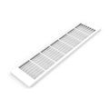 STELRAD Elite grille T22xL600 Ral 9016 - blanc signalisation