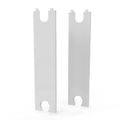 Stelrad panneaux latéraux (set de 2 pièces) 900xT22 - Ral 9016 - blanc signalisation