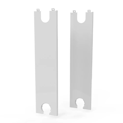 Stelrad panneaux latéraux (set de 2 pièces) 900xT22 - Ral 9016 - blanc signalisation