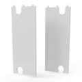 STELRAD  panneaux lateral (set de 2 pieces) 700xT33 Ral 9016 - blanc signalisation