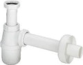 Viega PP siphon bouteille sans crépine 6/4 x 40 mm - blanc synthétique
