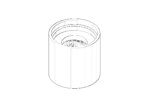 MOUSSEUR TARA CLASSIC M18X1 chromé