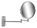 Geesa Mirror miroir 200 mm - sans éclairage 5x agrandissant et normal - 2 bras