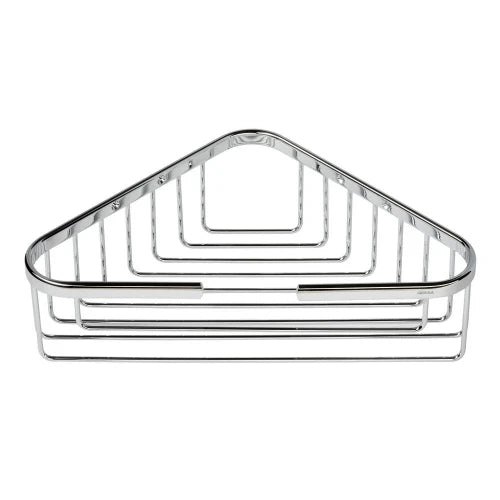 Geesa Basket porte-éponge grand modèle en coin - aussi pour flacons - chromé
