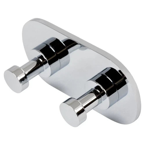 Geesa Nemox porte-manteau chromé double