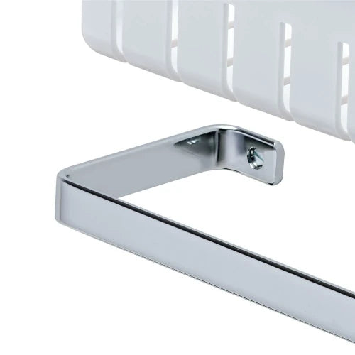 Geesa Frame panier de douche avec insert blanc - chromé