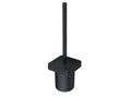 Geesa Frame brosse wc avec support noir / noir