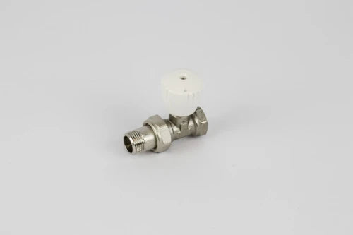 Begetube robinet radiateur manuel droit 1/2 x 1/2 - volant fixe