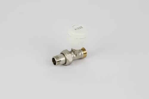 Begetube robinet radiateur manuel droit 1/2 x M24 - volant fixe