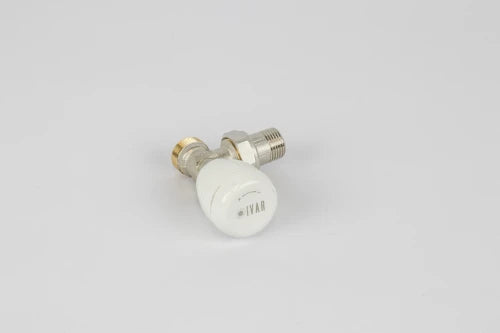 Begetube robinet radiateur manuel équerre 1/2 x M24 - volant fixe