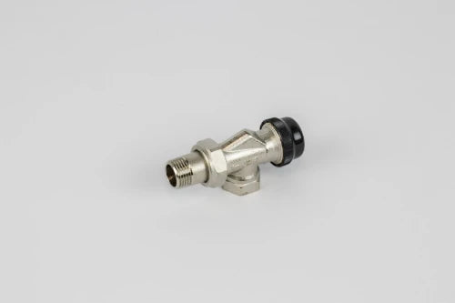 Begetube robinet radiateur thermostatisable équerre inversé 1/2 x 1/2 - valeurs Kv réglables