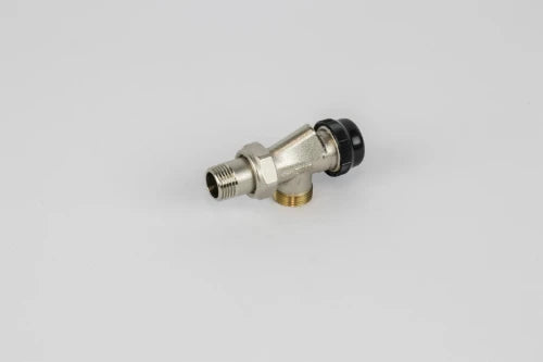 Begetube robinet radiateur thermostatisable équerre inversé 1/2 x M24 - valeurs Kv réglables