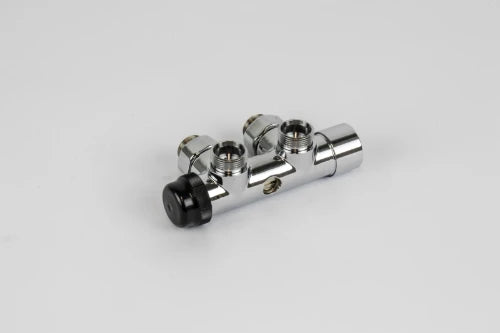 Begetube Optima bloc H thermostatisable 50-100% raccordement mural 1/2 x M24 - valeurs Kv réglables - chromé