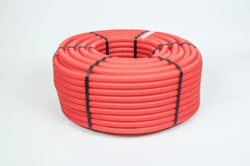 Begetube (79916200) PE tuyau avec gaine 19 mm (rouleau 100m) - rouge - prix par mètre