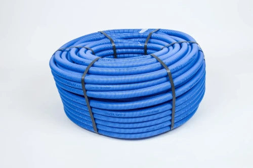 Begetube (79916201) PE tuyau avec gaine 19 mm (rouleau 100m) - bleu - prix par mètre