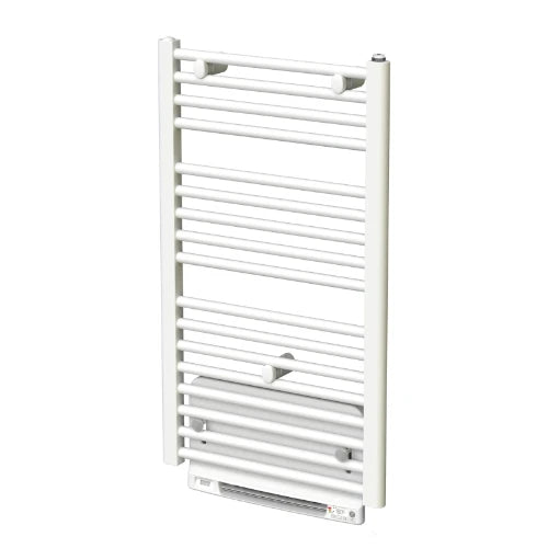 Radson Flores ET radiateur sèche-serviette électrique avec blower 1807 x 600 - 1250 + 950 W - RAL 9016 blanc signalisation