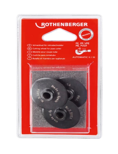 Rothenberger WSS molette de rechange (set 3pcs) pour coupe-tube - prix par set