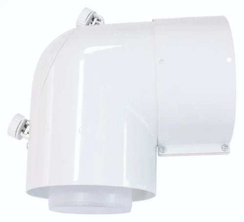 Bulex coude 87° 80/125 avec couvercle d'inspection