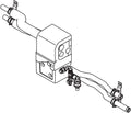 Bulex GeniaSet set de raccordement 10 bar - montage au dessus