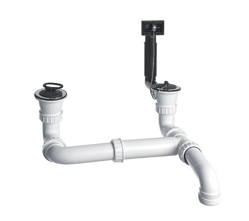 Blanco Blancotop Garniture d’égouttage et trop-plein double (EZ) 1 1/2'