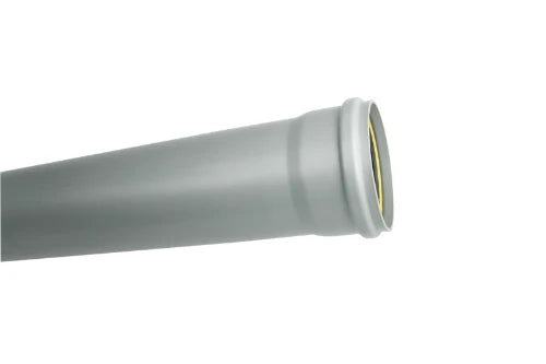 Wavin PVC RIO tuyau avec manchon 160 x 3,2 mm (longueur 5m) - gris - prix par mètre