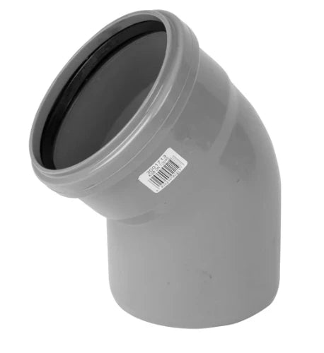 Wavin PVC RIO Courbe 45° MF 250 x 250 mm
